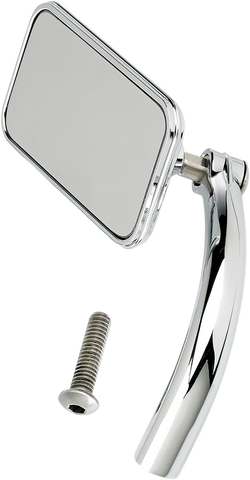 BILTWELL Rectangular Mirror - Chrome 6502-100-501