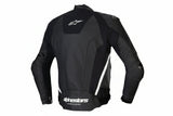 IN STOCK FIRE SALE OPEN BOX ALPINESTARS Missile v3 Leather Jacket - Black/White - US 38 / EU 48  3100125-12-48