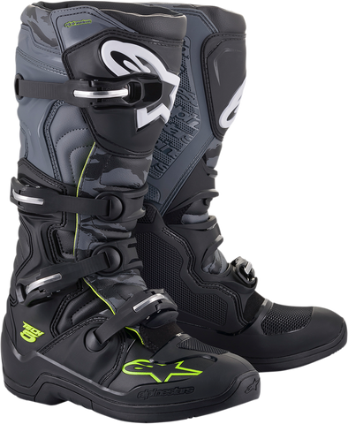ALPINESTARS Tech 5 Boots - Black/Gray - US 8 2015015-1055-8