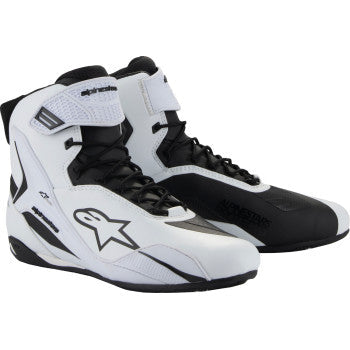 ALPINESTARS Stella Faster-4 Shoes - White/Black - US 10 2510625-21-10