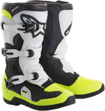 ALPINESTARS Tech 3S Boots - Black/White/Yellow - US 6 2014018-125-6