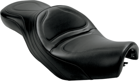 SADDLEMEN Seat - Explorer - without Backrest - Stitched - Black - VT1100 H3950JS