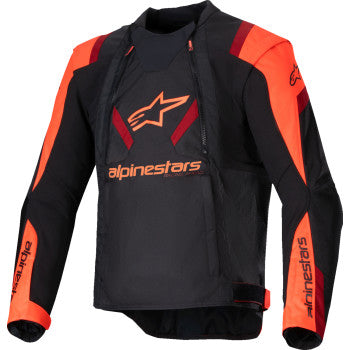 ALPINESTARS T-Stunt Air Jacket - Black/Red Fluo/Dark Red - 2XL 3301825-1365-2X