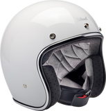 BILTWELL Bonanza Helmet - Gloss White - Large 1001-164-204