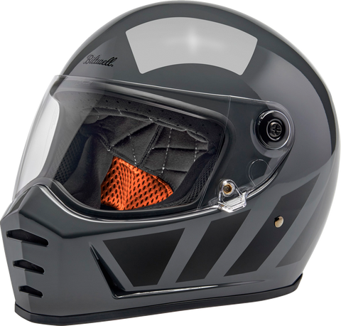 BILTWELL Lane Splitter Helmet - Storm Gray Inertia - Small 1004-569-502