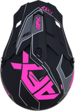 AFX FX-17 Helmet - Aced - Matte Black/Pink - XL 0110-6513