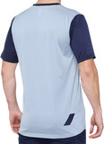 100% Ridecamp Jersey - Short-Sleeve - Blue/Navy - Medium 40027-00011