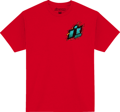 ICON Munchies™ T-Shirt - Heather Red - 2XL 3030-24089