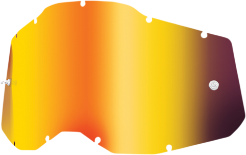 100% Youth Accuri 2/Strata 2 Lens - Red Mirror 59107-00004