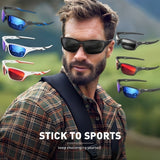 Polarized Impact-Resistant Glasses for Fishing, Cycling, and Shooting