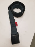 1" Black Aramid Fiber Webbing - PRICE PER FT| BLACK