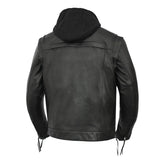 Nightstrike Men’s Motorcycle Leather Jacket