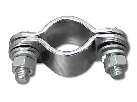 Chrome 1 inch Frame Exhaust Clamp - V-Twin Mfg.
