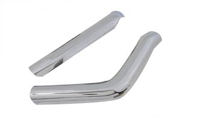 Front and Rear Heat Shield Set Smooth Style - V-Twin Mfg.