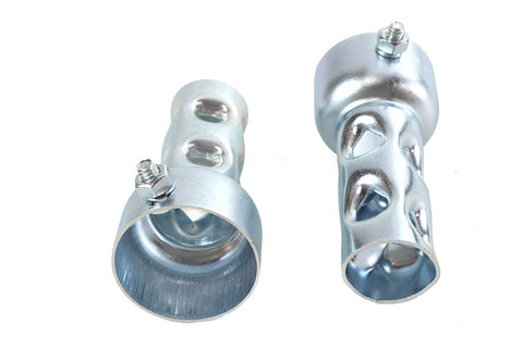 Wyatt Gatling Steel 2 inch Pipe Baffle Set - V-Twin Mfg.