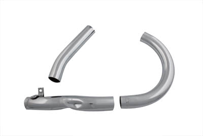 UL 3 Piece Exhaust System Set Chrome - V-Twin Mfg.