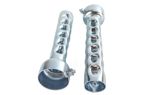 Steel 2 inch Pipe Baffle Set - V-Twin Mfg.