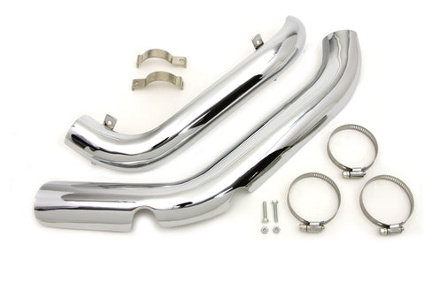 Exhaust Pipe Heat Shield Set - V-Twin Mfg.