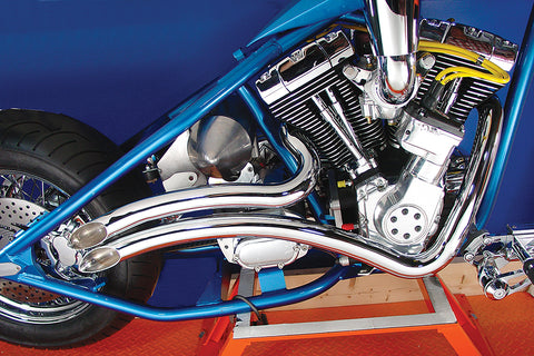 Exhaust Drag Pipe Set Curve - V-Twin Mfg.