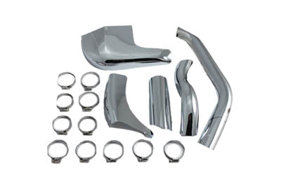 Exhaust Pipe Heat Shield Set - V-Twin Mfg.