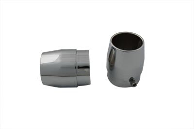 Straight Exhaust Pipe Tip Set - V-Twin Mfg.