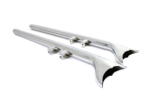 Wyatt Gatling 36 inch Straight Fishtail Set - V-Twin Mfg.