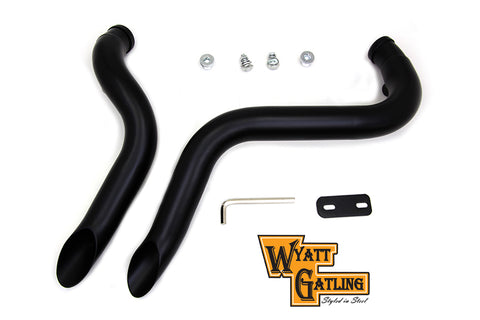 Wyatt Gatling Down Draft Exhaust Header Set - V-Twin Mfg.