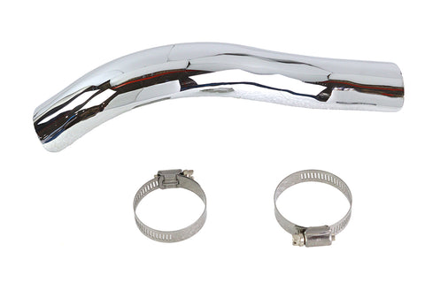 Chrome Rear Heat Shield - V-Twin Mfg.