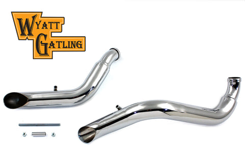Wyatt Gatling LAF Exhaust Header Set - V-Twin Mfg.