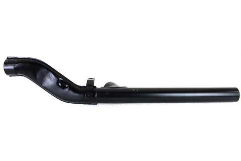 Flat Header and Y Exhaust Connector Combo Black - V-Twin Mfg.