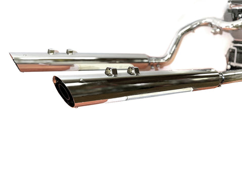 Wyatt Gatling Slash Down Muffler Set - V-Twin Mfg.