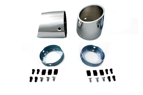 Slash Style Tips for 4 inch Mufflers - V-Twin Mfg.