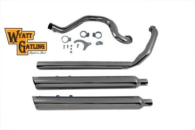 Touring Crossover Exhaust Header System Chrome - V-Twin Mfg.
