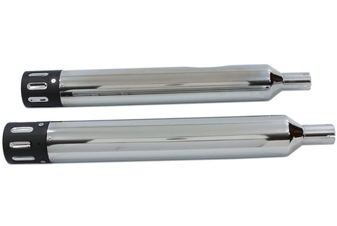 Wyatt Gatling Muffler Set With Revolver Tips - V-Twin Mfg.