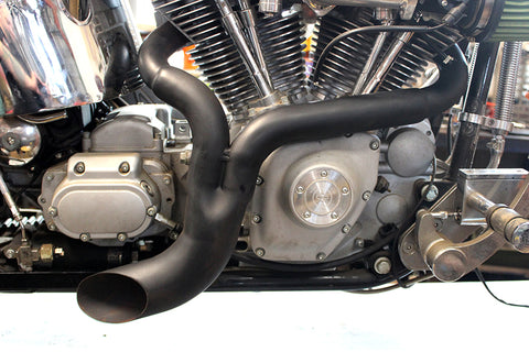 Wyatt Gatling FXST Ground Pounder Black - V-Twin Mfg.
