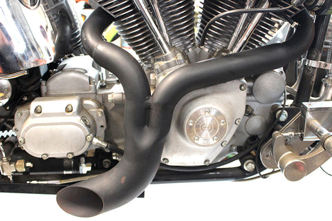 Wyatt Gatling FXST Ground Pounder Black - V-Twin Mfg.