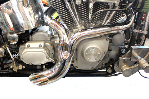 Wyatt Gatling FXST Ground Pounder Chrome - V-Twin Mfg.