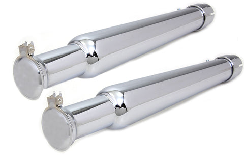 Chrome Megaphone Muffler Set - V-Twin Mfg.