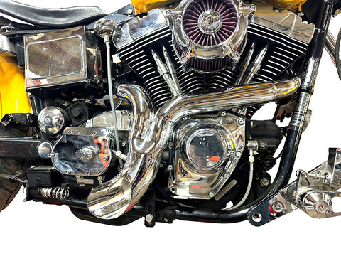 Wyatt Gatling FXD Ground Pounder Chrome - V-Twin Mfg.