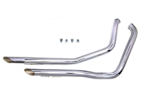 Drag Pipe Set Chrome - V-Twin Mfg.