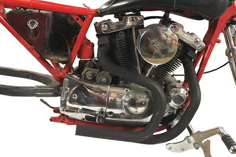 2:1 XL Alphabet Exhaust Header Set Black - V-Twin Mfg.