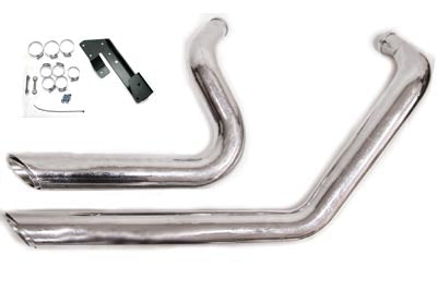 Exhaust Drag Pipe Set Short Shots - V-Twin Mfg.