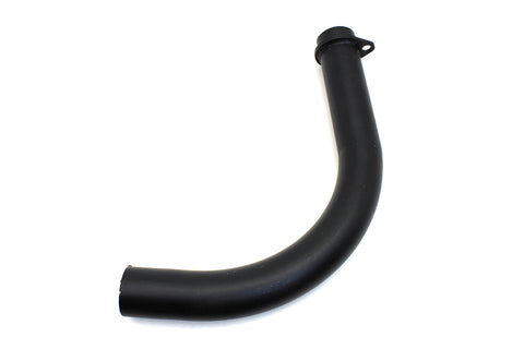 Black Front Cylinder Exhaust Header Pipe - V-Twin Mfg.