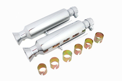 16 inch Shorty Trumpet Muffler Set - V-Twin Mfg.