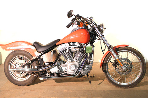MCM Illusion Drag Pipe Set Chrome - V-Twin Mfg.