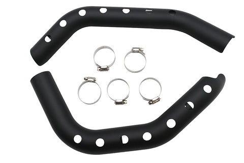 Drag Exhaust Pipe Heat Shield Set - V-Twin Mfg.