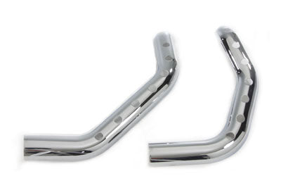 Drag Exhaust Pipe Heat Shield Set - V-Twin Mfg.