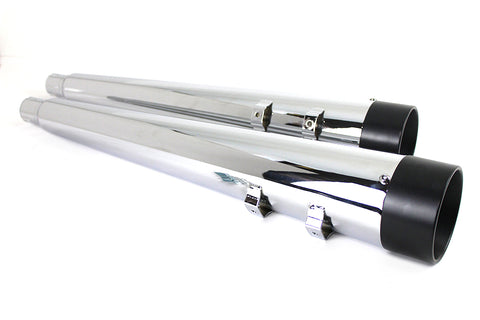 Wyatt Gatling Muffler Set with Vortex Tips - V-Twin Mfg.