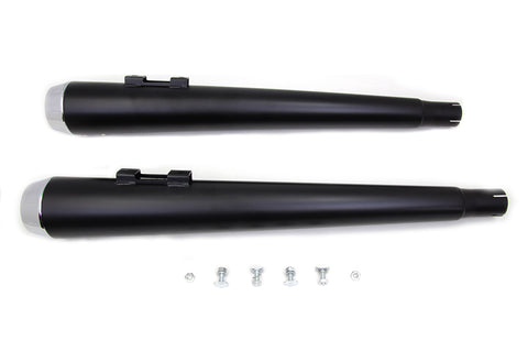 Wyatt Gatling Muffler Set with Tapered Tips - V-Twin Mfg.