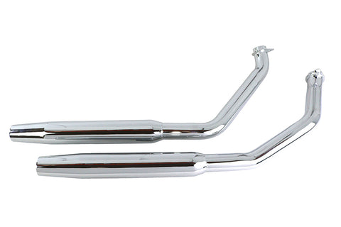 MCM FXE Exhaust System Chrome - V-Twin Mfg.